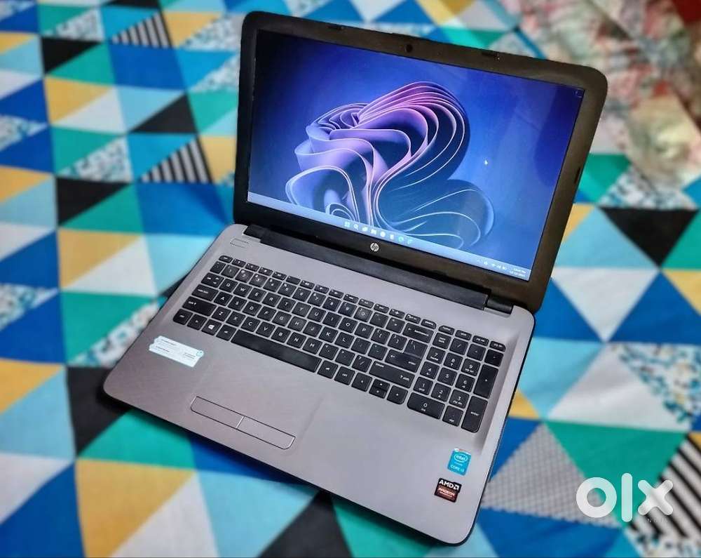 HP 15 Laptop — Core i3, 8GB RAM, 256GB SSD, Radeon R5 M330, Windows 11