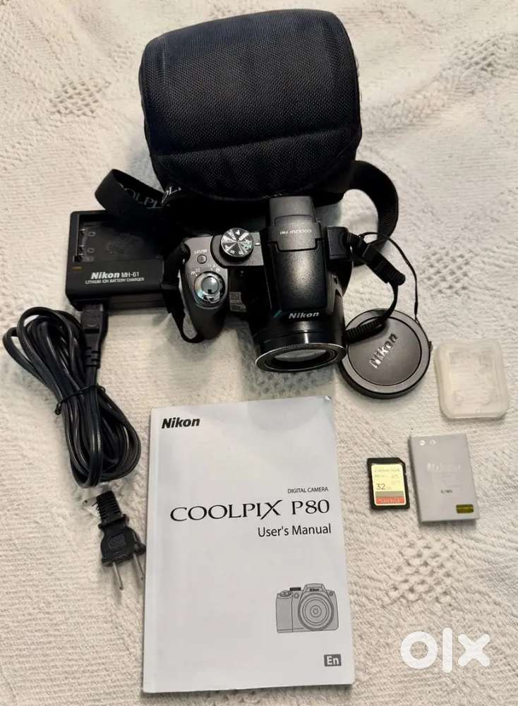 Nikon Coolpix P80 18X Zoom DigitalCamera