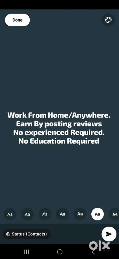 Earn money by posting Reviews