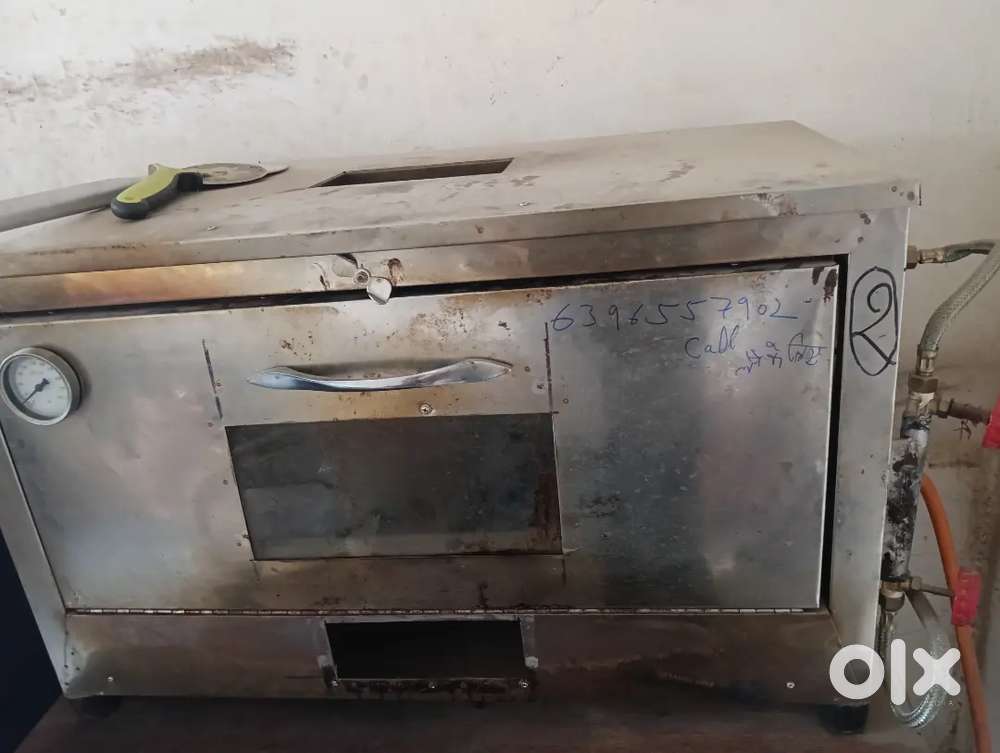 Pizza maker big gas machine