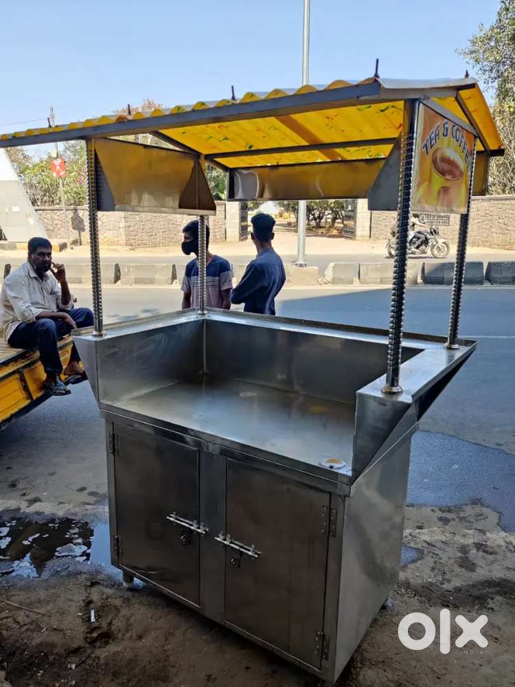 I sell my tea stall, this is full new 3 month before I brought