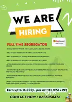 Wanted only Male's required for Van delivery boys at ( Kompally )!!