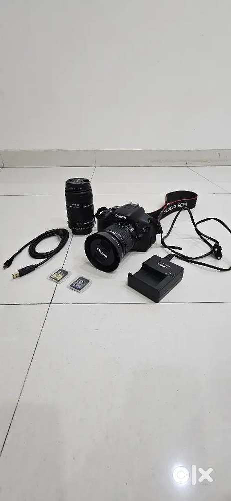 CANON 600D DSLR CAMERA AND ACCESORIES