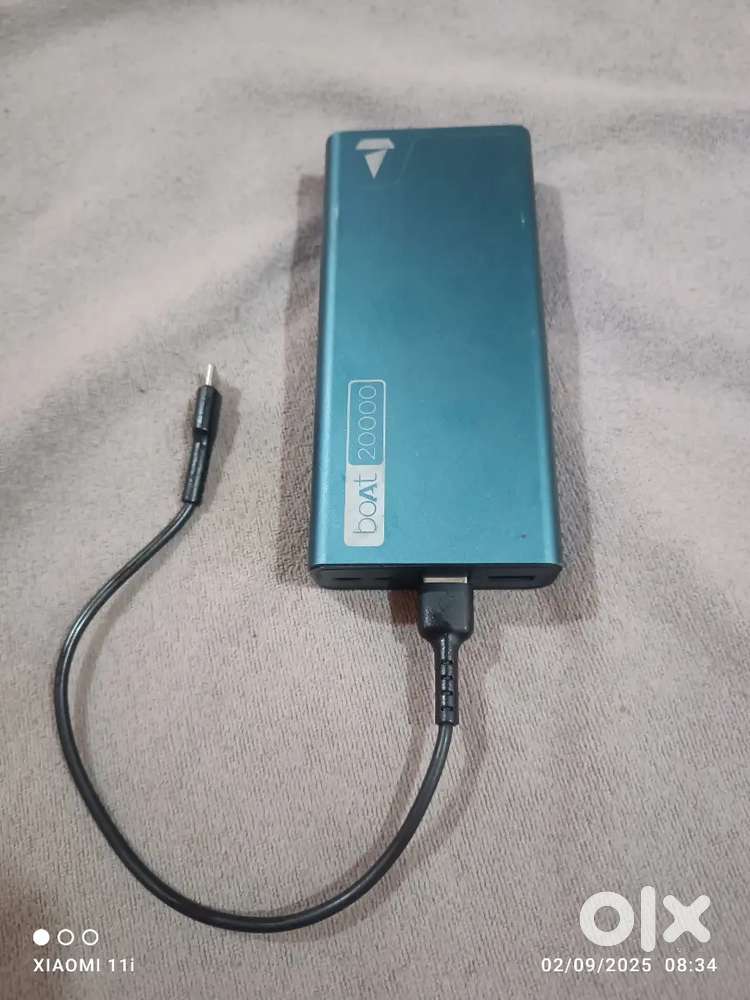 BOAT 20000mah Powerbank fast charging in Very New condition