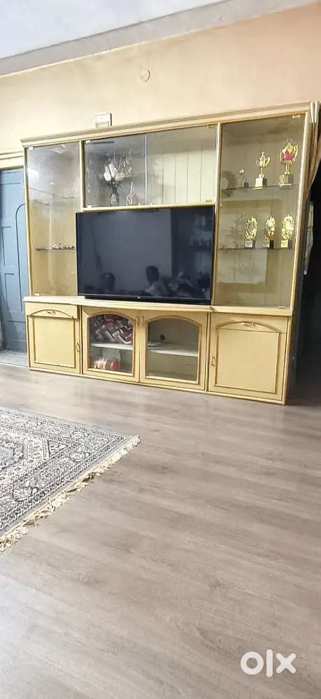 Home decor tv cabinet, 100% plywood, 55 inches tv space