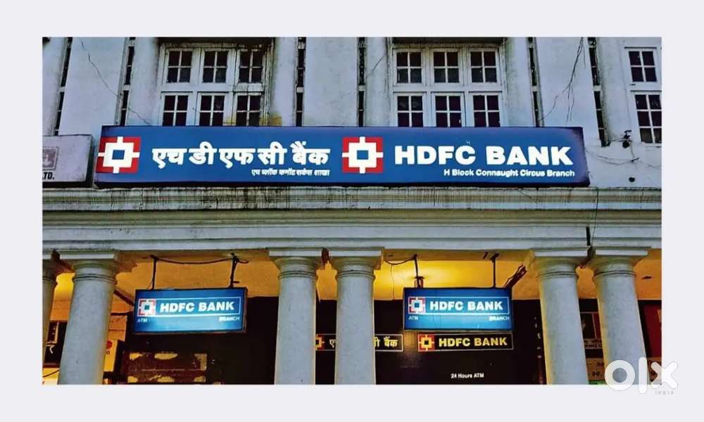 HDFC BANK  BACK OFFICE CASHIER  KYC EXECUTIVE