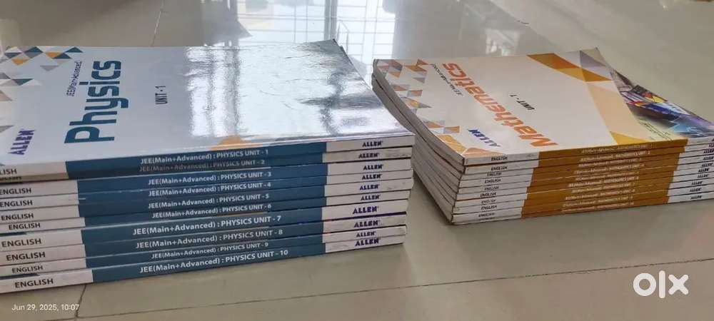 Allen JEE (Mains+Advanced) 2024-25 Study material