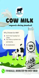 Part time / Full Time Milk delivery job