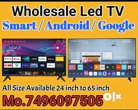 Smart Android Led TV Wholesale price All Size Available 24inch to 65inch हमारे पास स्मार्ट एलईडी टीव...