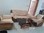 3+2 Sofa Set with Center Table in good condition