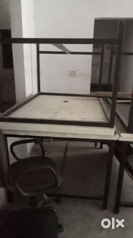 Two office iron table on sale