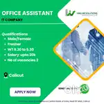 Office assistant for IT company