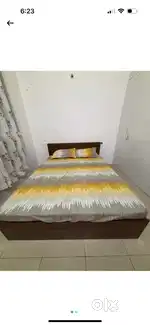Wakefit queen size bed with storage