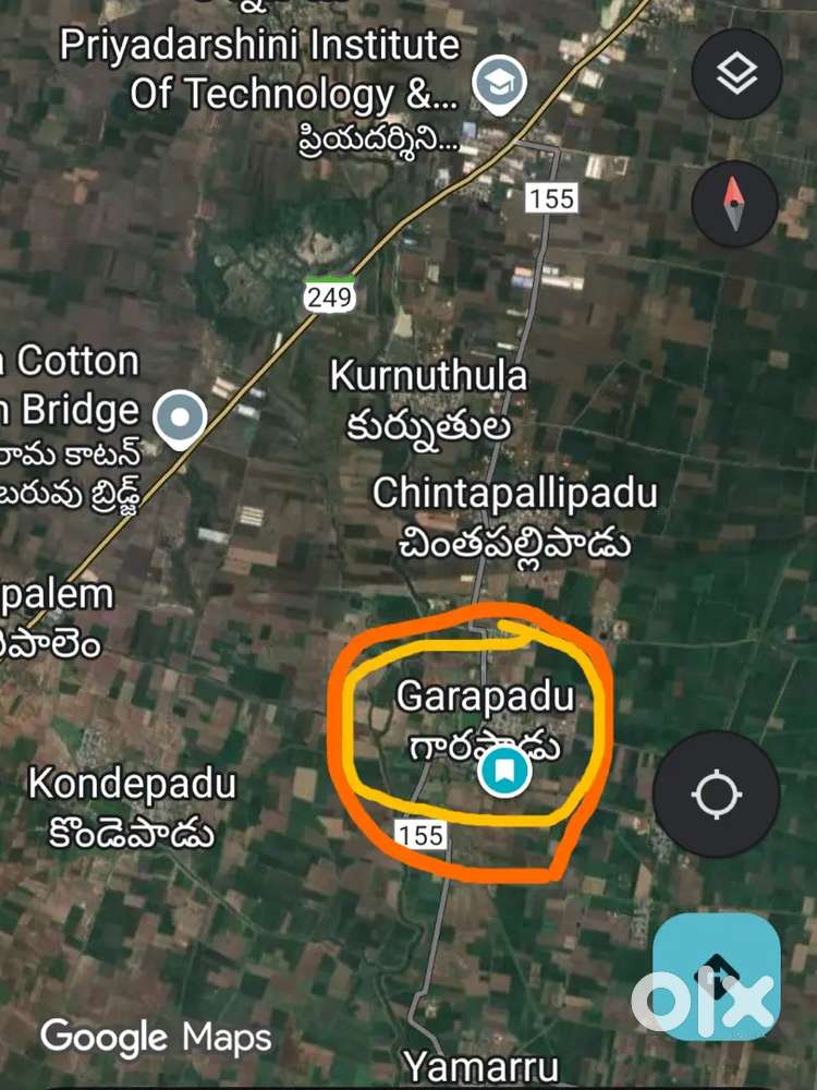 111 గజాల ప్లాట్ గారపాడు లో