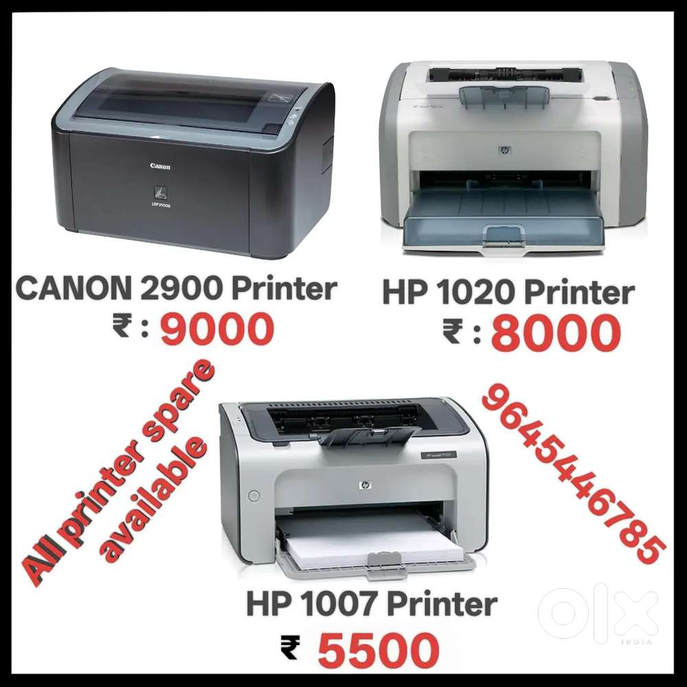 All type printer available