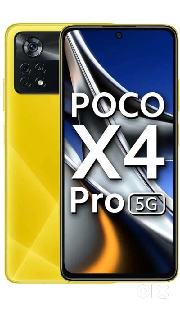 Poco x4pro 5g yellow Color