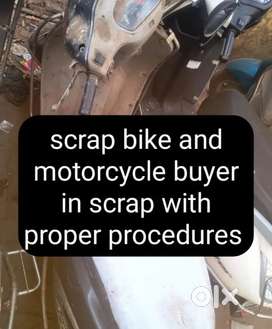 Old scrp bike and motorcycle buyer in scrp