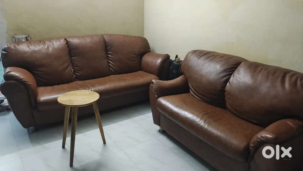 Leather sofa