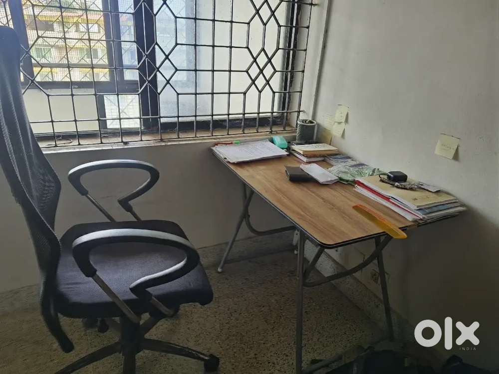 Study table with office chair
