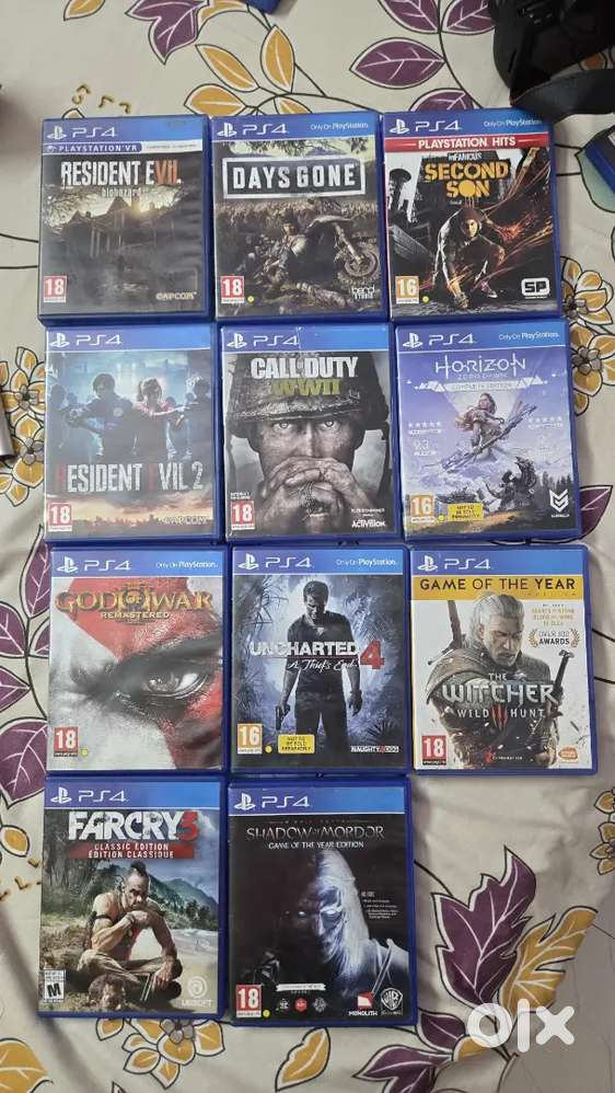 PS4/PS5 game disks