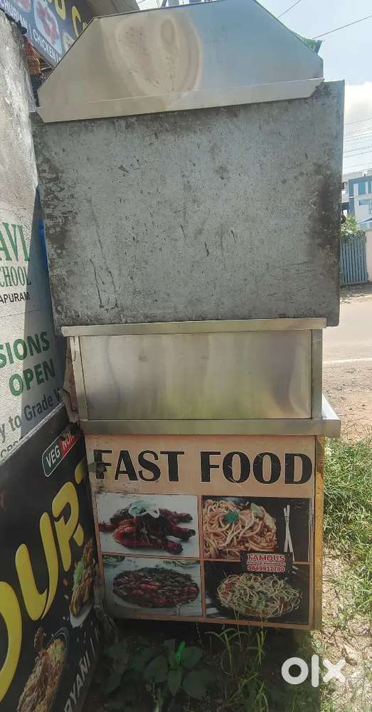 FAST FOOD STALL ( 2-BURNER) NEET WORKING CONDITION