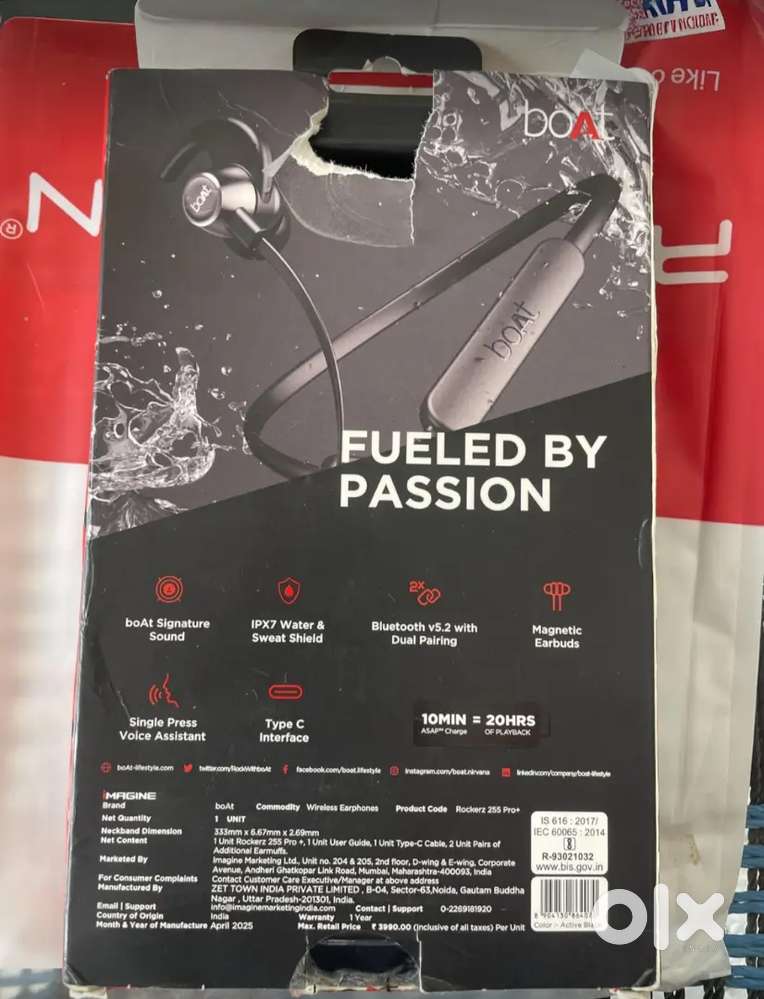 BOAT 255 PRO+ NECKBAND