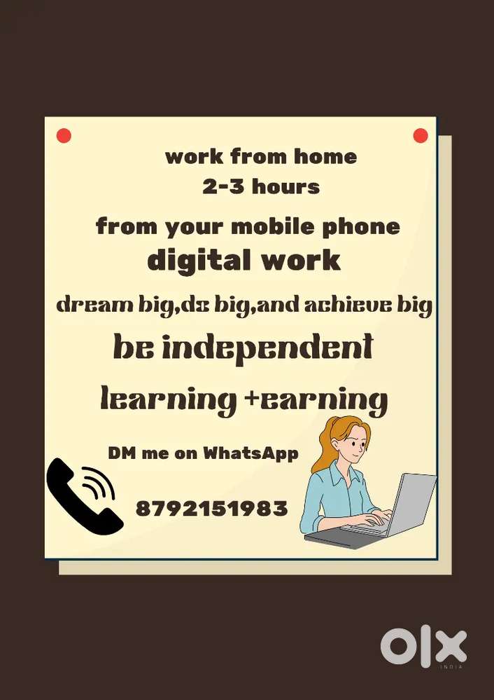 Graphic design work from mobile