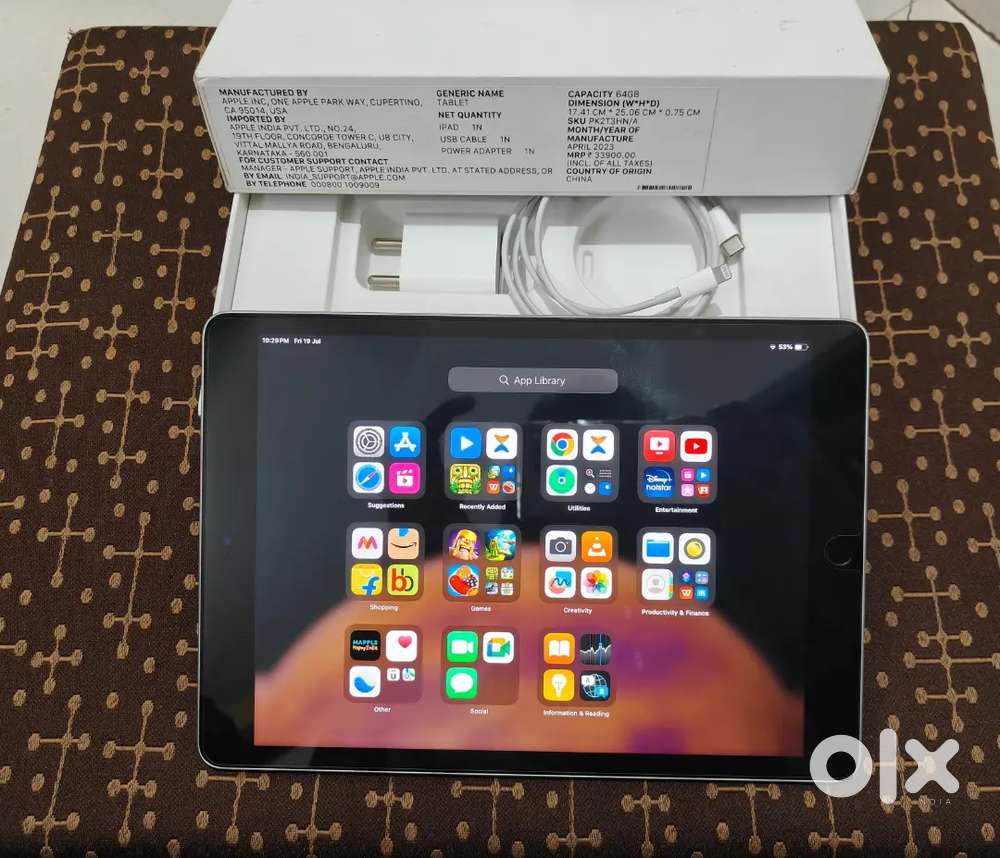 Ipad 9th Gen, Mfg date April 2023