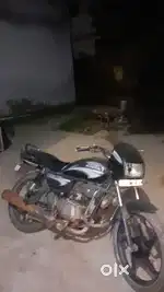 With rc and black colour bike