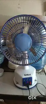 Battery fan charge fan