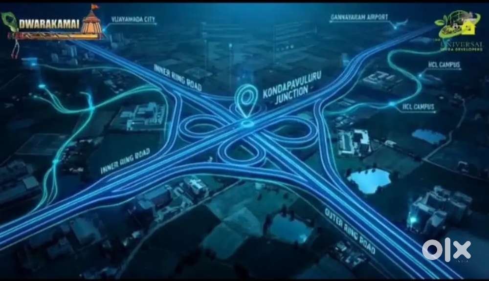 Amaravathi ORR Pakkana athi thakkuva dharaku plots cent