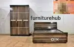 Bed and wardrobe £÷0038