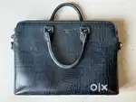 Da Milano Laptop Bag - Navy Blue