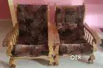 Tek Wood Sofa set 3 & 1 & 1