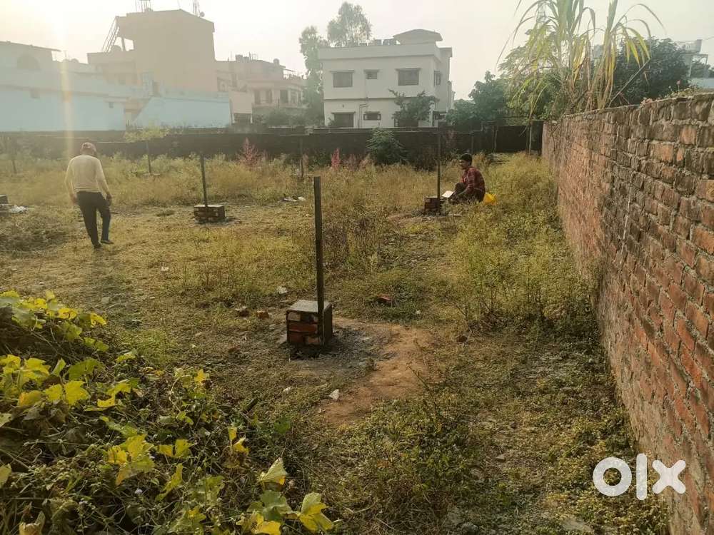 160 gaj 2 plot available Plot near Carman school shyampur premnagar