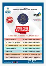 18 Acres HMDA, TGRERA APPROVED, 27000/- Per Square Yard.
