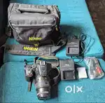 Nikon D5500 DSLR Camera with Nikkor 1855mm Lens and accessories -Sale