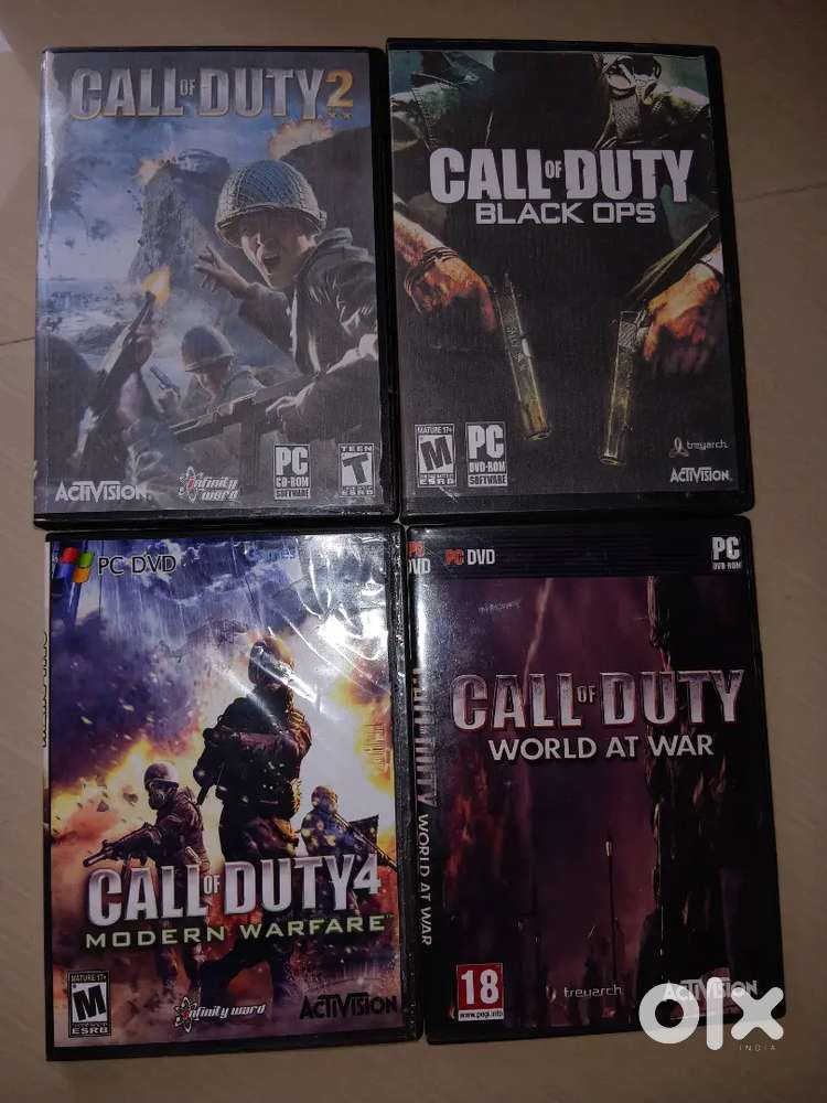 PC game dvd Call of Duty