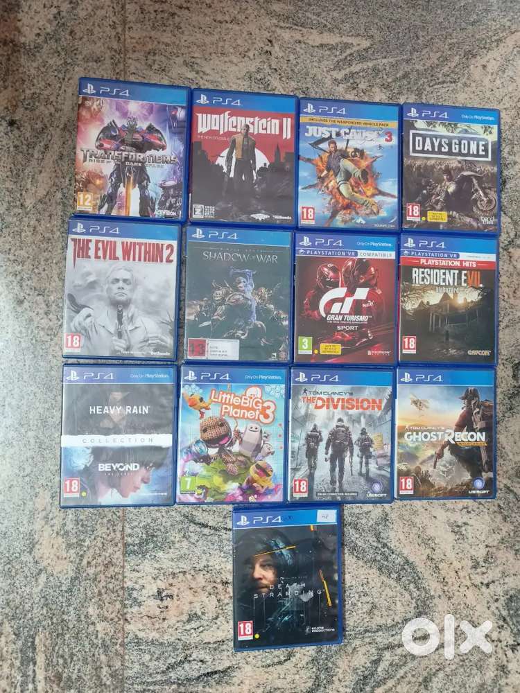 Playstation 4 games