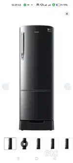 Samsung fridge 255 ltr