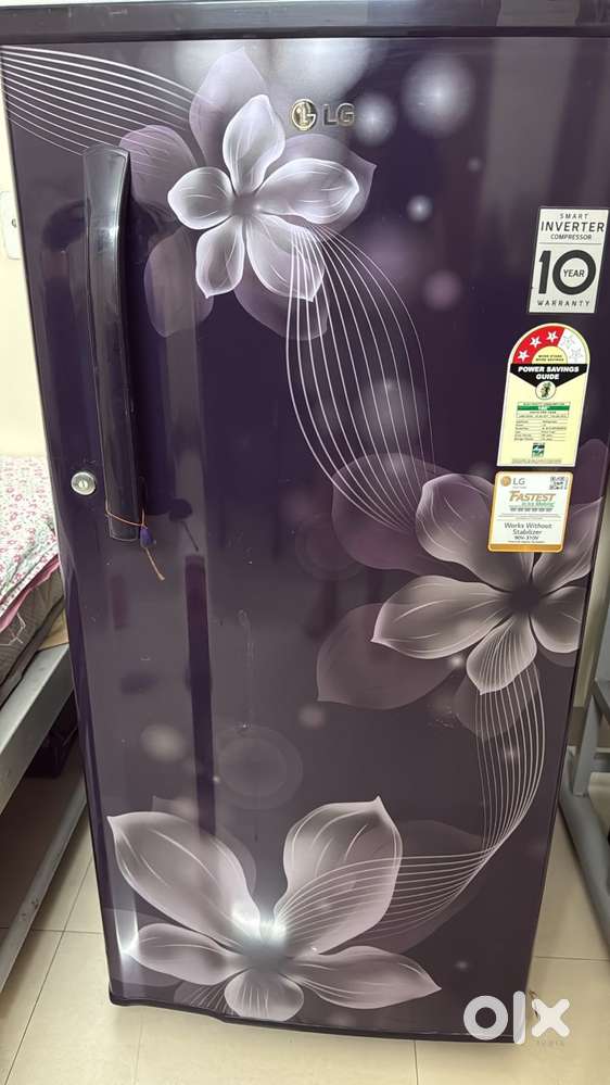Lg single door fridge