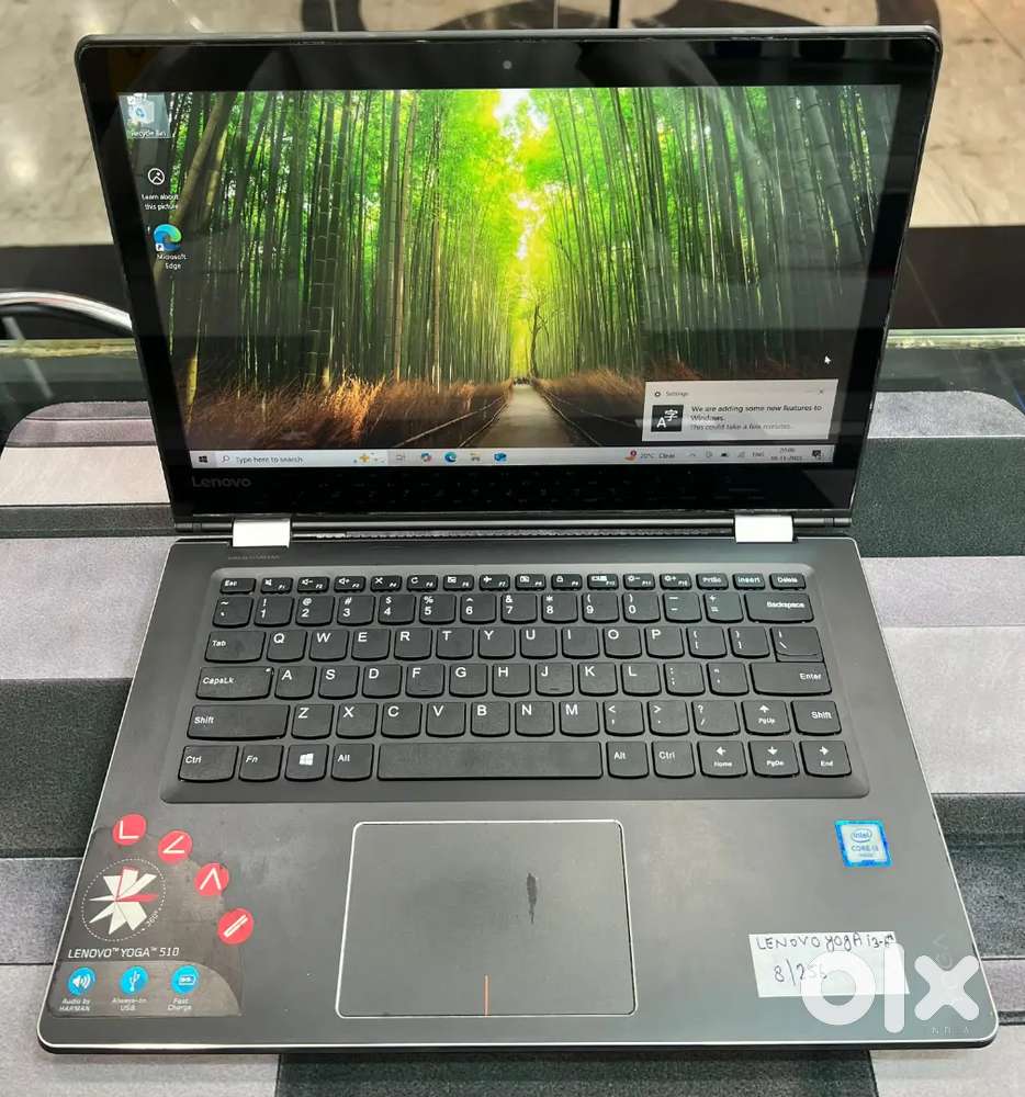 Lenovo Yoga (i3-6th Generation) 8GB Ram & 256GB SSD with Touch Screen