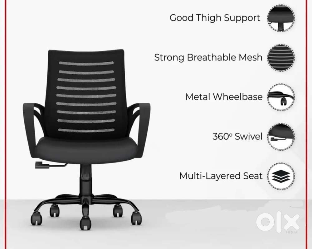 Office chair for students, work from home