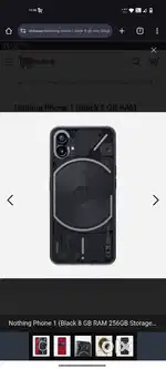 Nothing phone 1.  26000