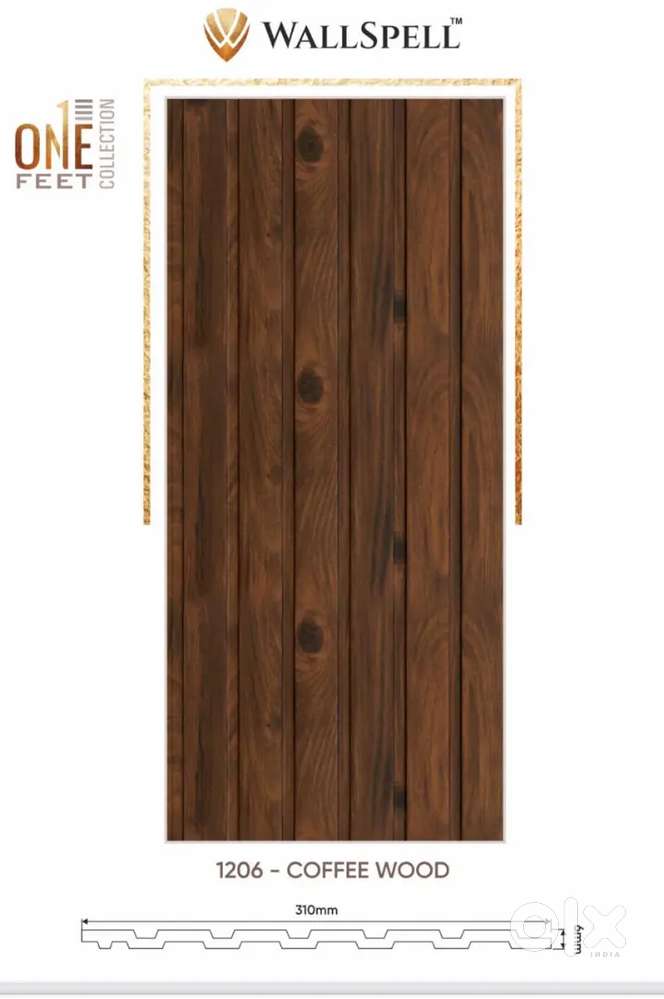 Wall design banel size 8fit 1fit rs 1400