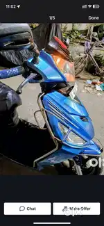 Ine handed scooter