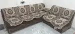 Sofa and double bed