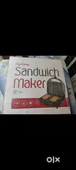 LIFELONG GRILLED SANDWICH MAKER 750W,NEW UNUSED WITH PACKING INTACT