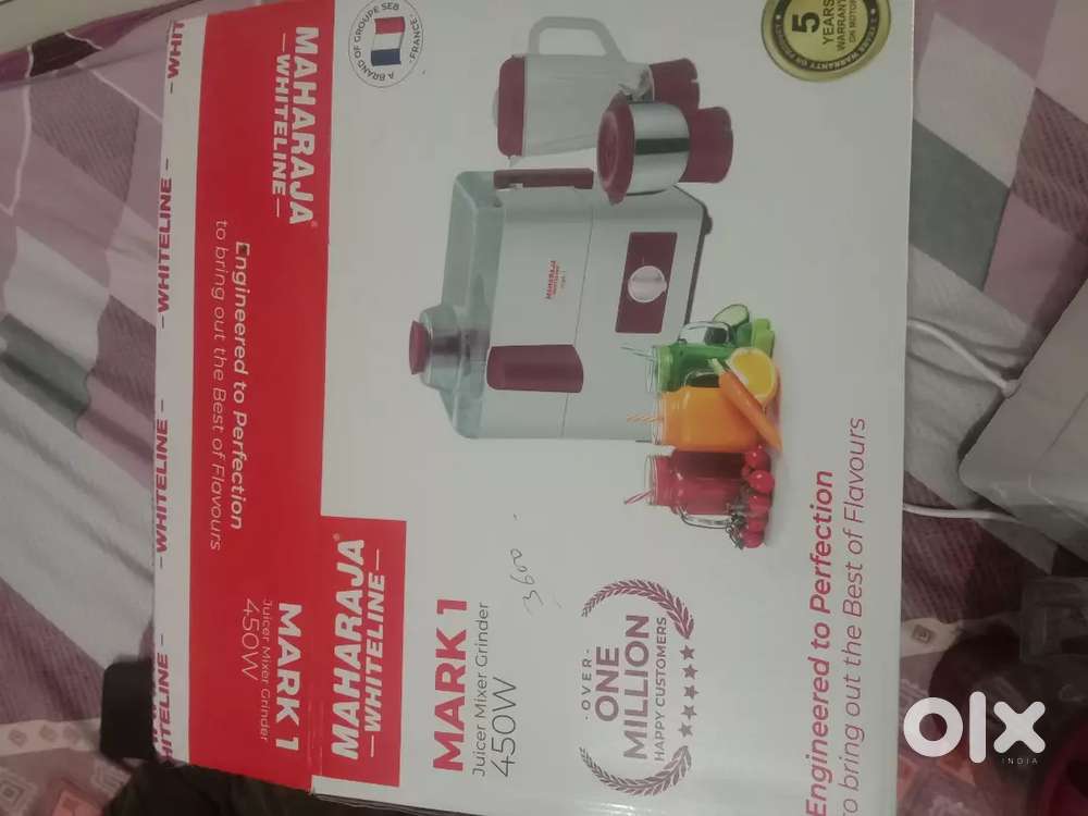 mahraj juicer machine with 2 year varanty