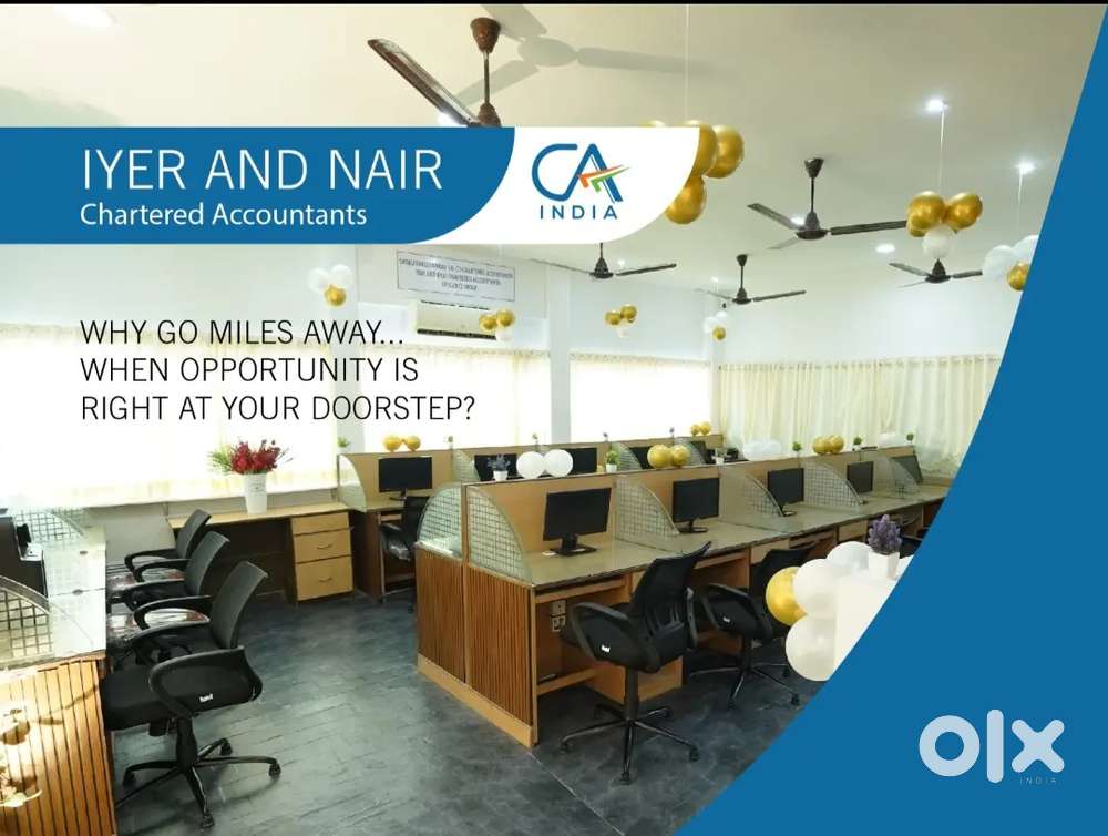 Looking for a CA Inter-qualified candidate for a CA firm in Trivandrum